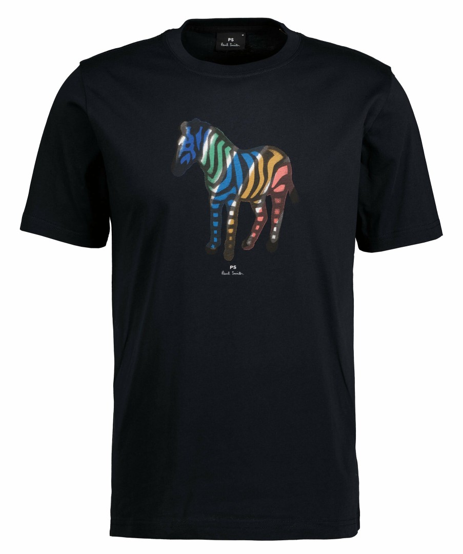 Man PS Paul Smith T-Shirts | Reg Fit T-Shirt Zebra