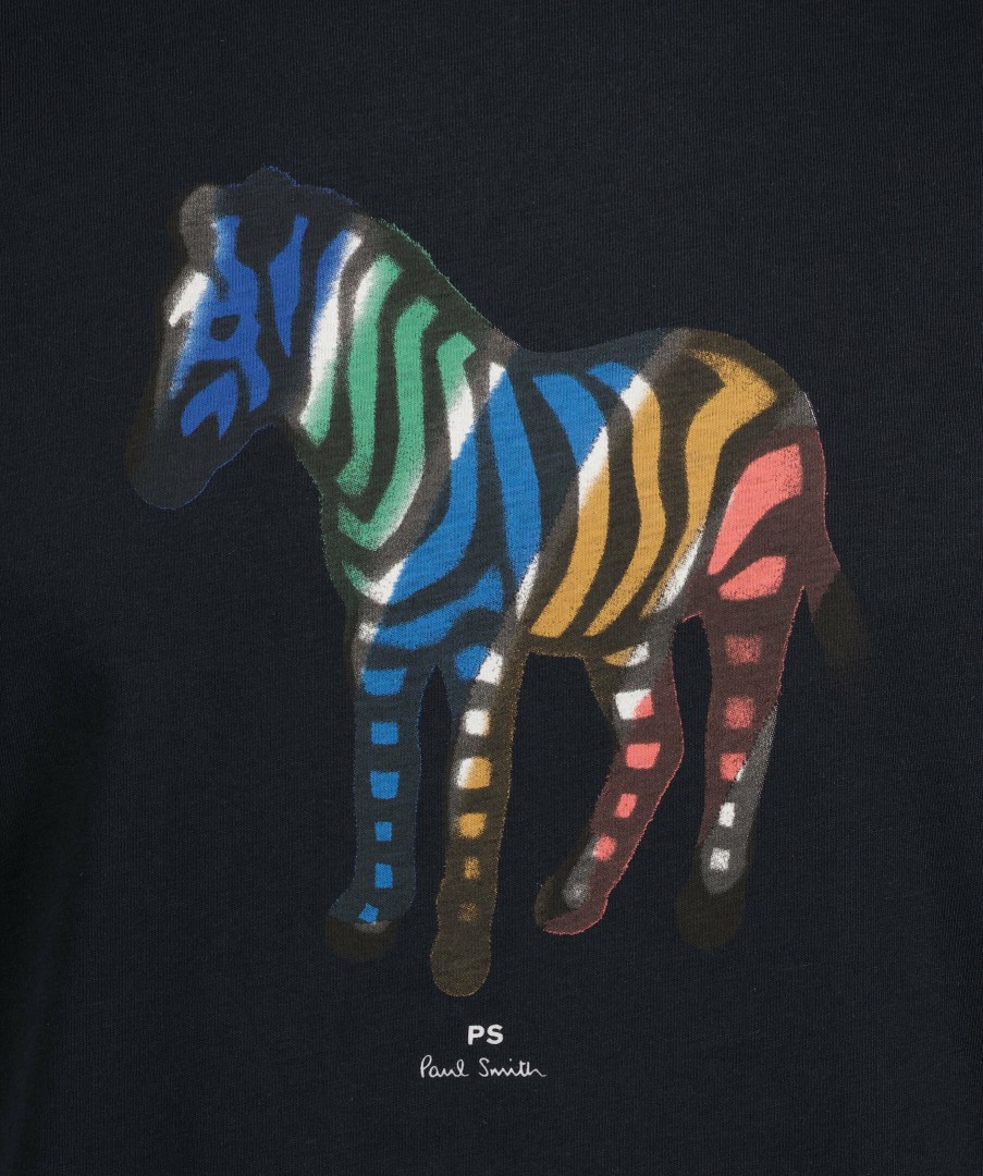 Man PS Paul Smith T-Shirts | Reg Fit T-Shirt Zebra