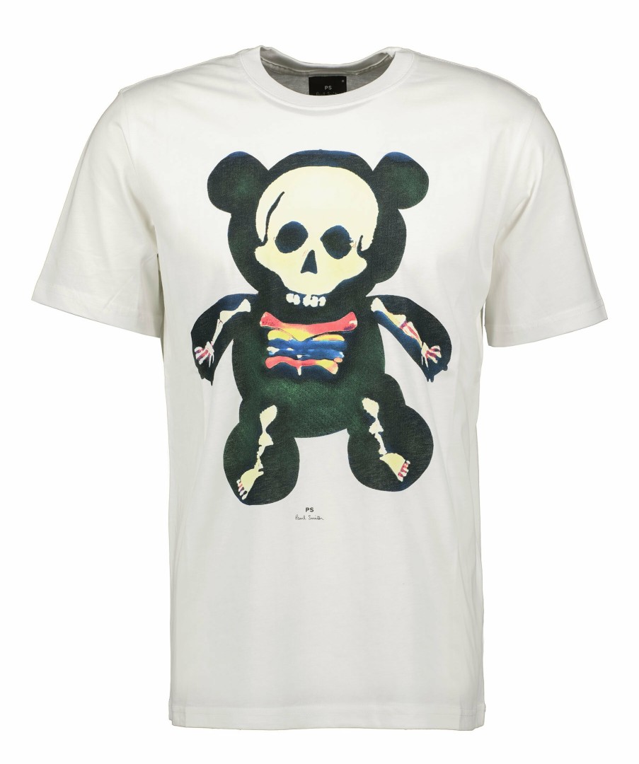 Man PS Paul Smith T-Shirts | Tshirt Teddy Skeleton