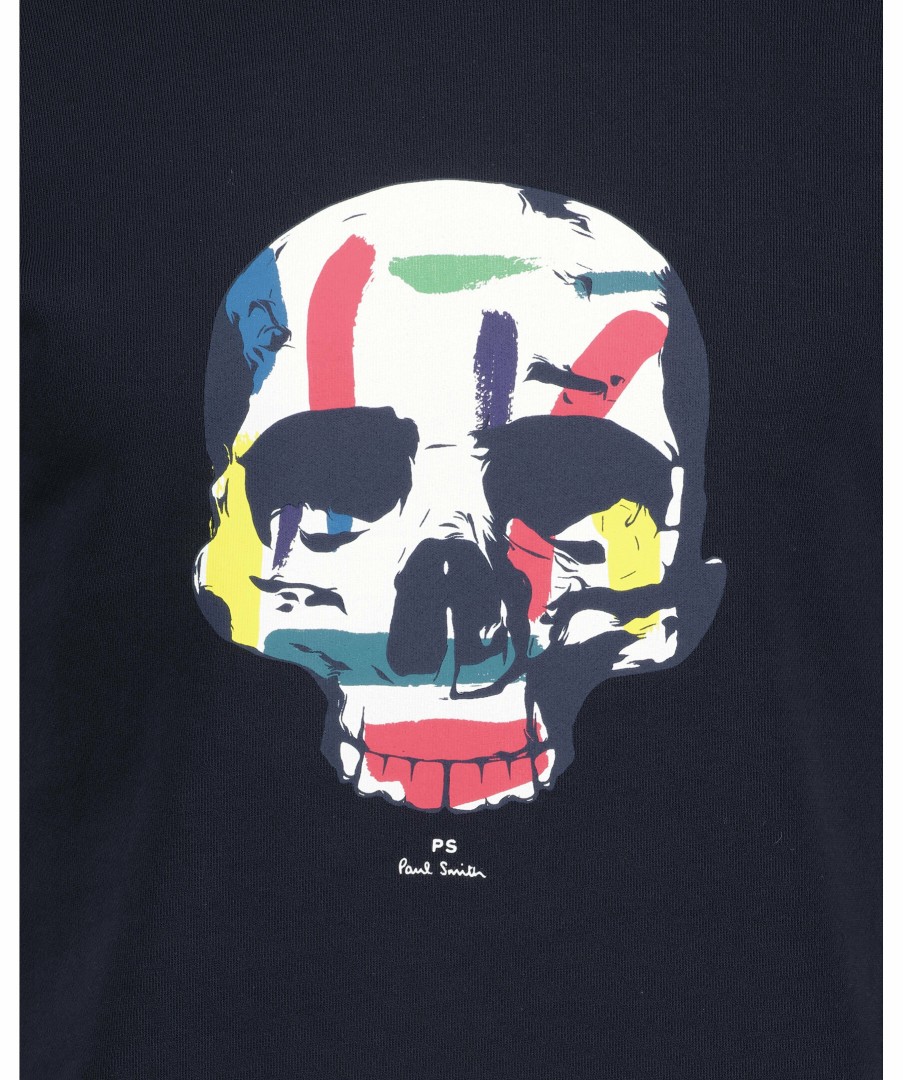 Man PS Paul Smith Trojor & Hoodies | Sweat Skull Multi