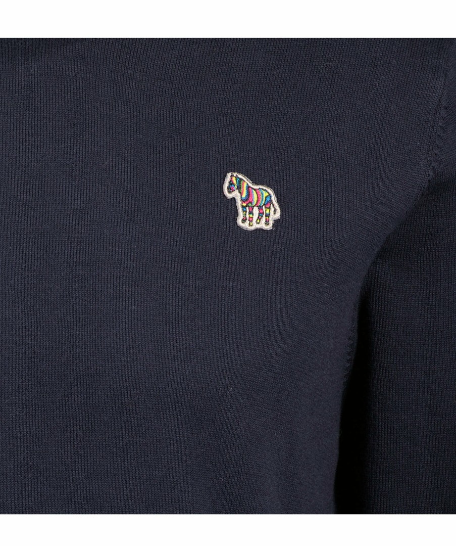 Man PS Paul Smith Trojor & Hoodies | Crewneck Zebra Badge