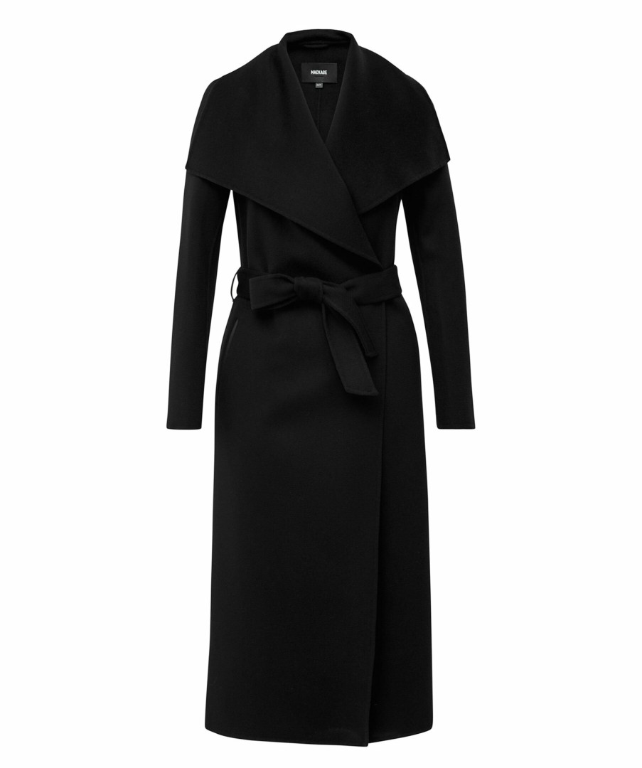 Kvinna Mackage Kappor | Mai Wool Coat