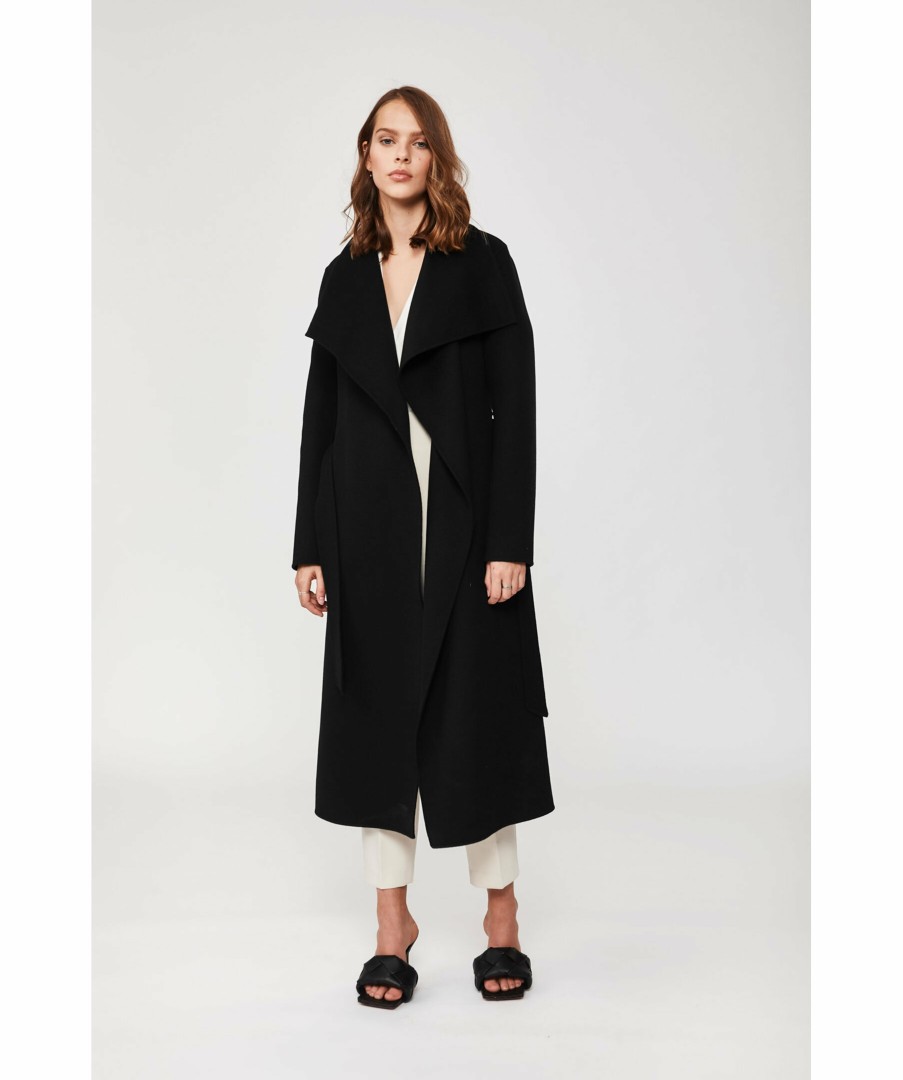 Kvinna Mackage Kappor | Mai Wool Coat