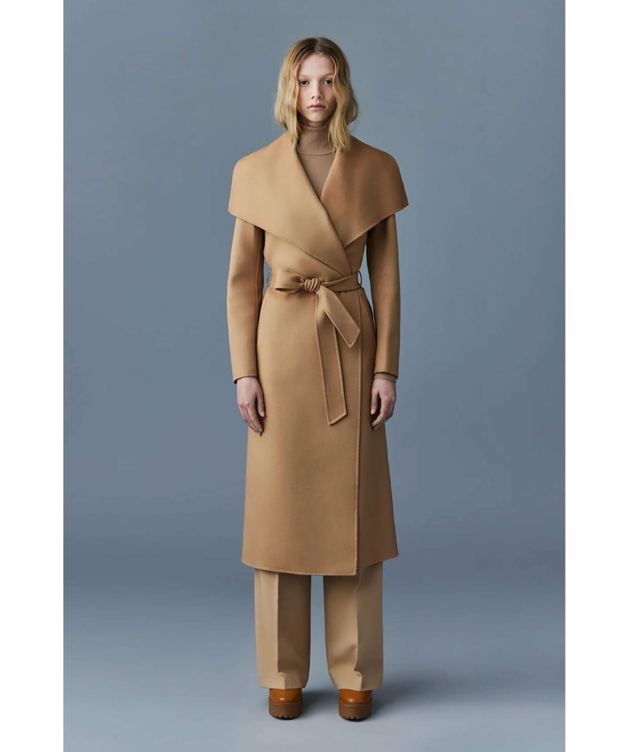 Kvinna Mackage Kappor | Mai Wool Coat