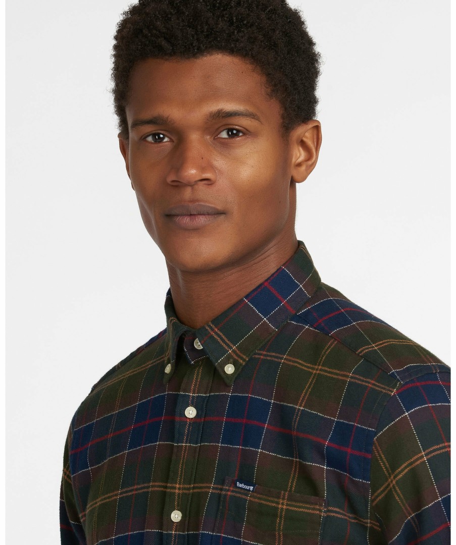 Man Barbour Skjortor | Kyeloch Tailord Shirt