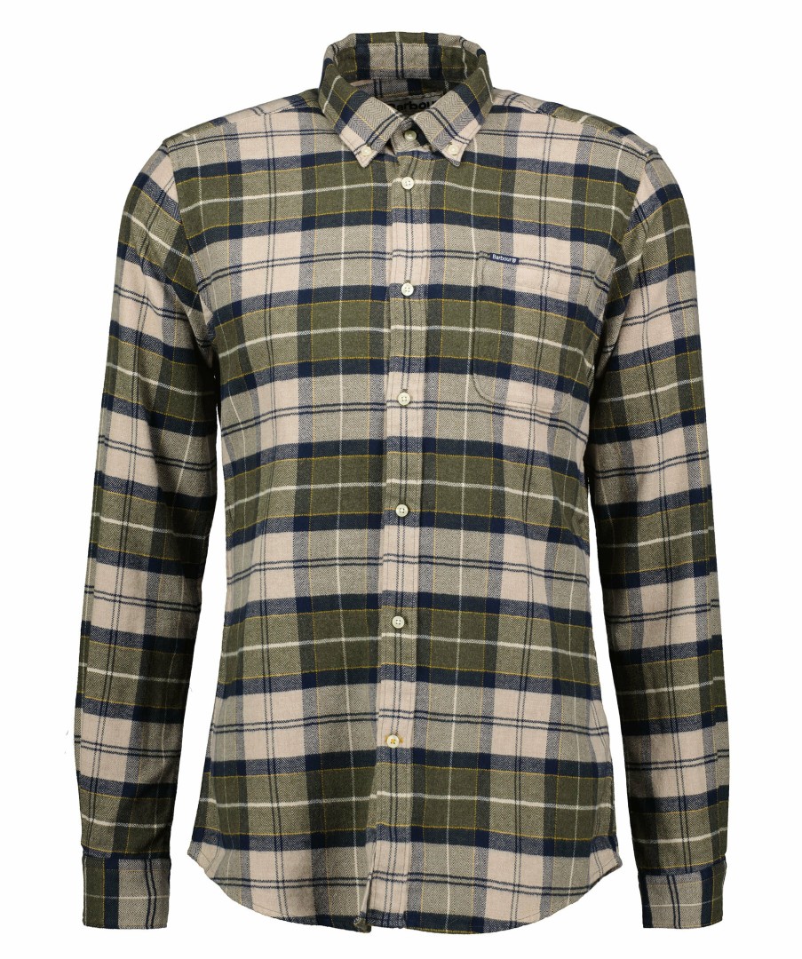 Man Barbour Skjortor | Kyeloch Tailord Shirt