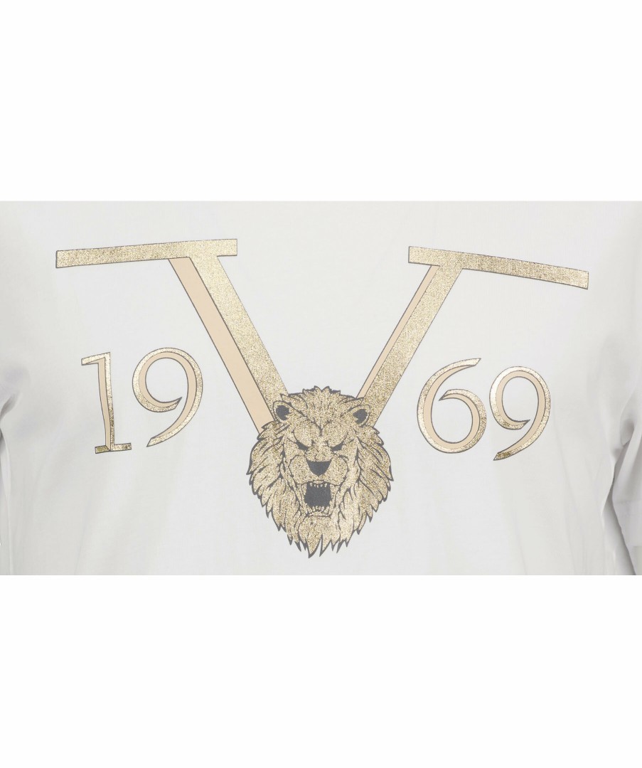 Man 19V69 Italia by Versace T-Shirts | Big Logo T-Shirt