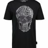 Man Philipp Plein T-Shirts | T-Shirt Paisley Skull