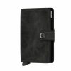 Kvinna Secrid Planbocker | Miniwallet Vintage Black