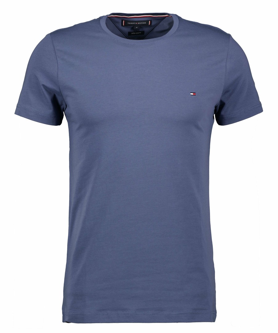 Man Tommy Hilfiger T-Shirts | Stretch Slim Fit Tee