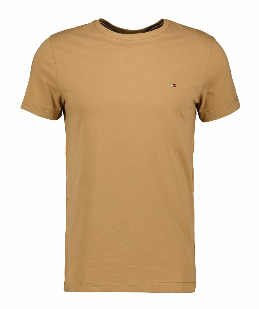 Man Tommy Hilfiger T-Shirts | Stretch Slim Fit Tee