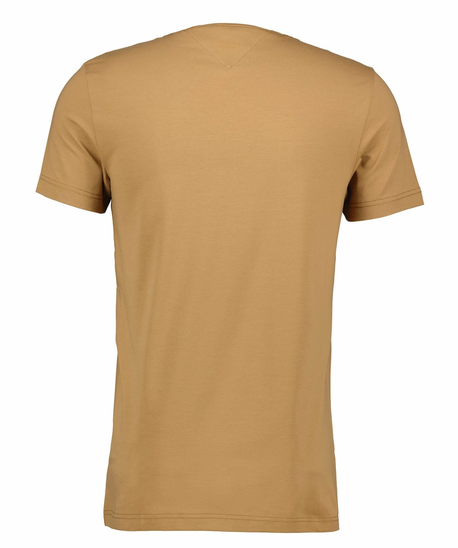 Man Tommy Hilfiger T-Shirts | Stretch Slim Fit Tee