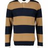 Man Tommy Hilfiger Piketrojor | Striped Knitted Rugby