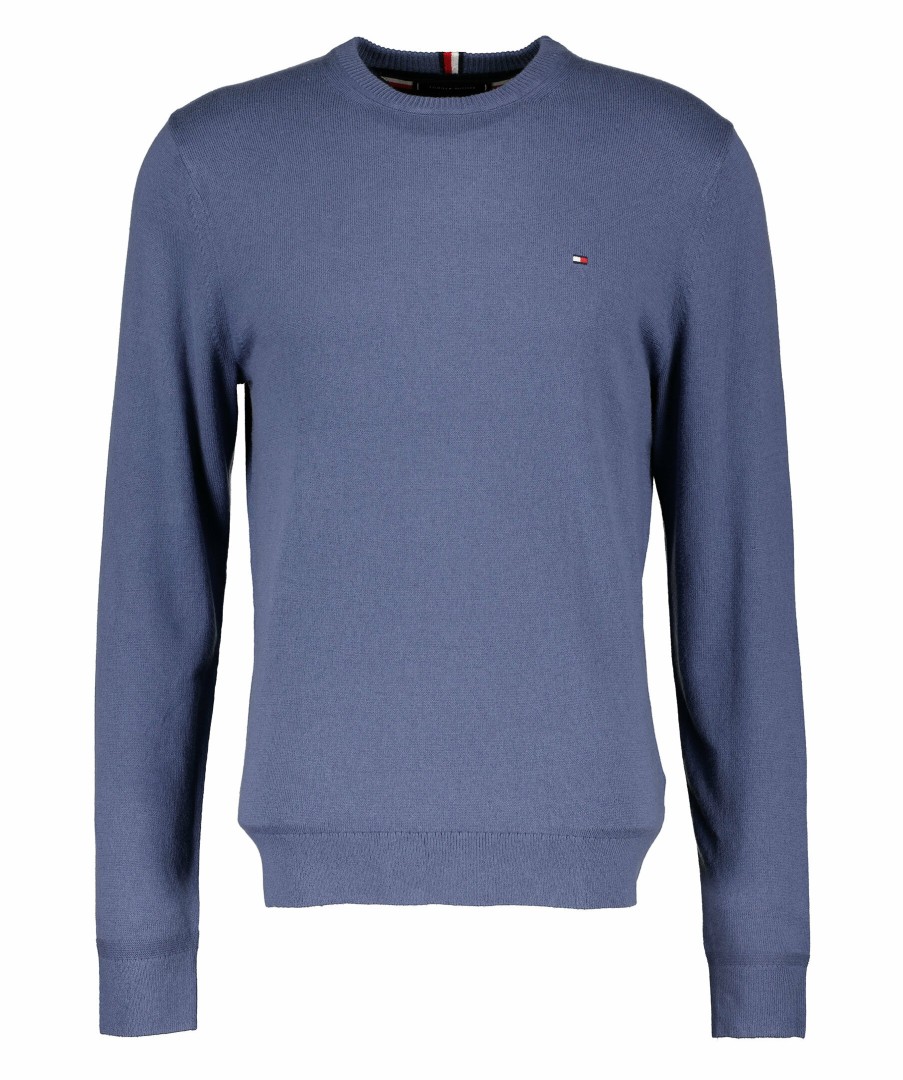 Man Tommy Hilfiger Trojor & Hoodies | Cashmere Crewneck