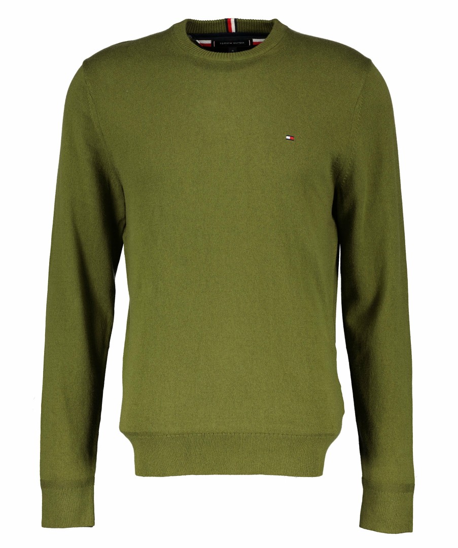 Man Tommy Hilfiger Trojor & Hoodies | Cashmere Crewneck