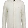 Man Tommy Hilfiger Skjortor | Garment Dyed Linen Shirt