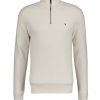 Man Tommy Hilfiger Piketrojor | Interlaced Zip Mock