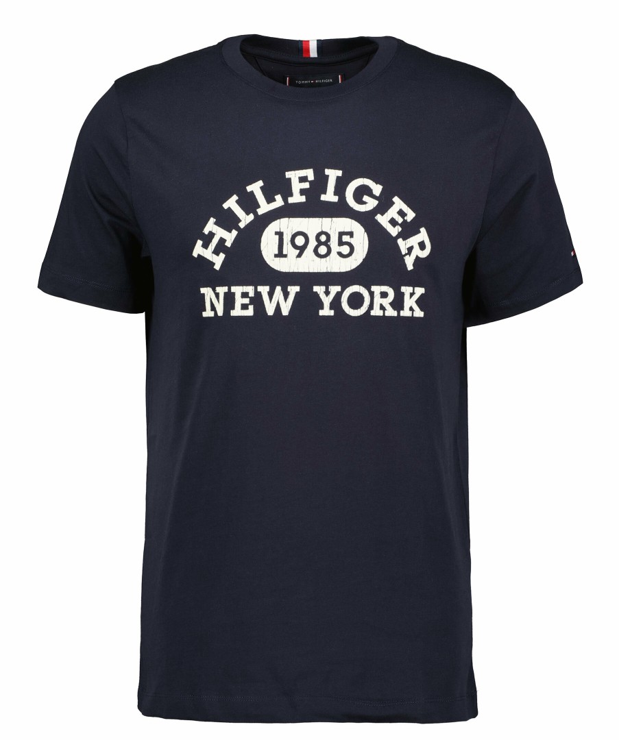 Man Tommy Hilfiger T-Shirts | Collegiate Tee