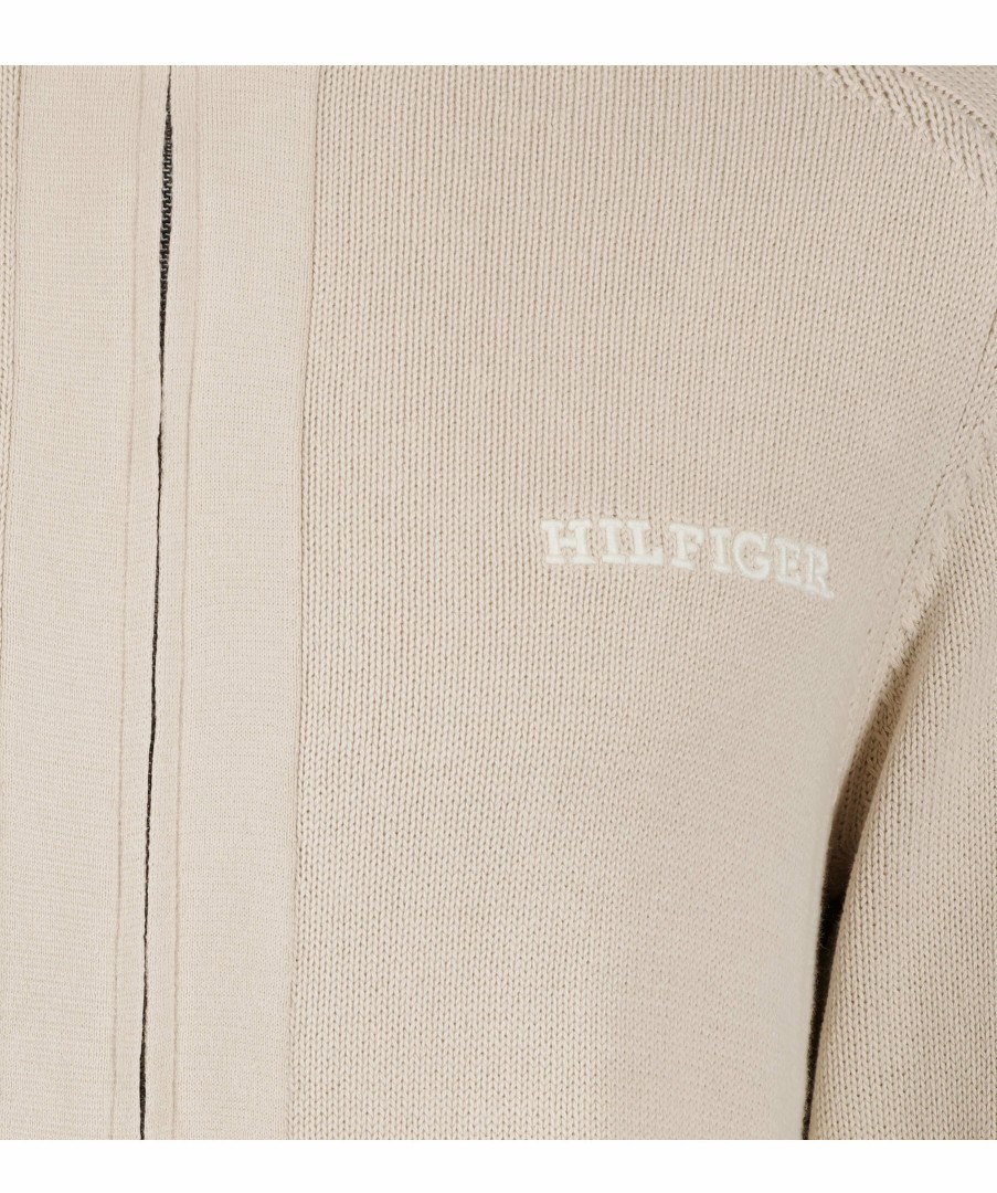 Man Tommy Hilfiger Trojor & Hoodies | Cotton Zip