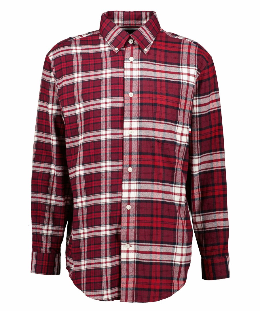 Man Tommy Hilfiger Skjortor | Tommy Tartan Blocking