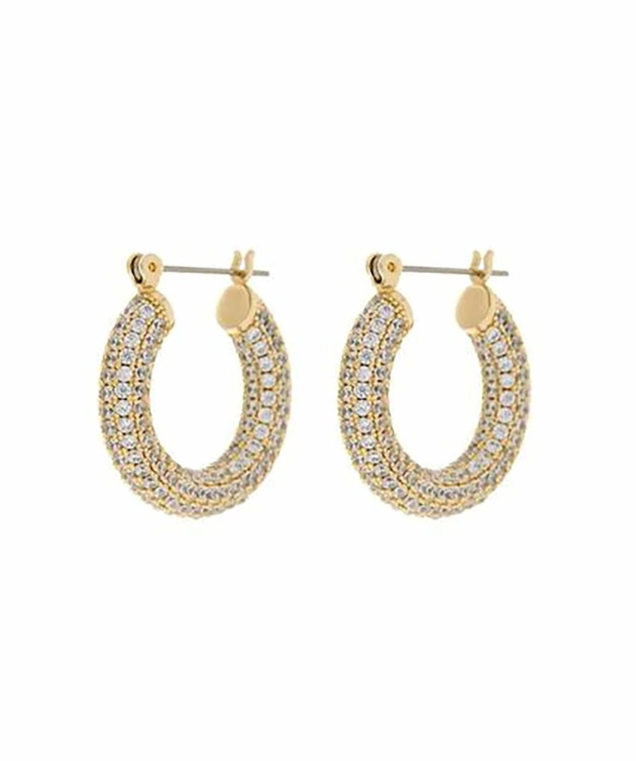 Kvinna Luv Aj Smycken | Pave Baby Amalfi Earring