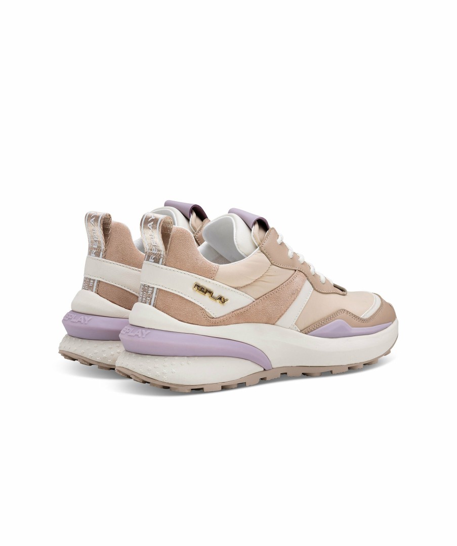 Kvinna Replay Footwear Sneakers | Athena Run