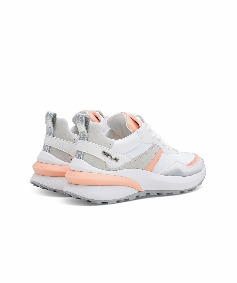 Kvinna Replay Footwear Sneakers | Athena Run