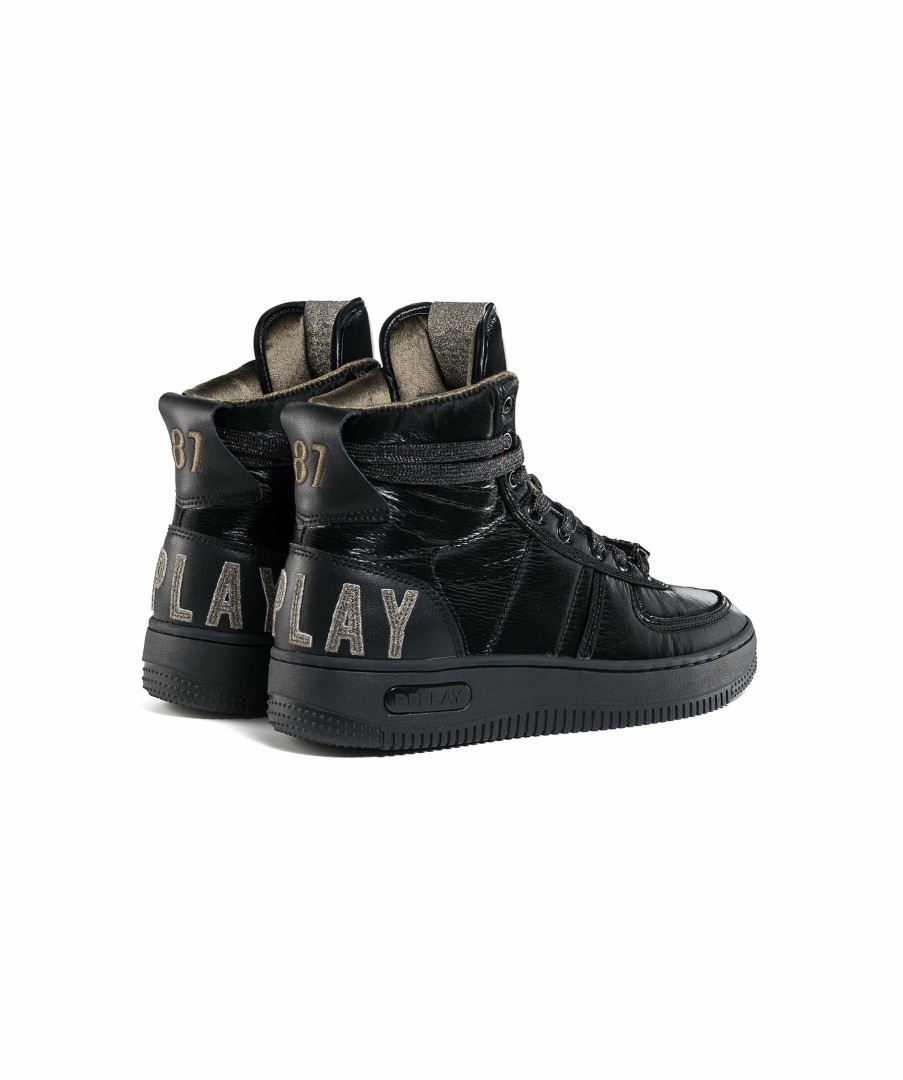 Kvinna Replay Footwear Sneakers | Epic High Top