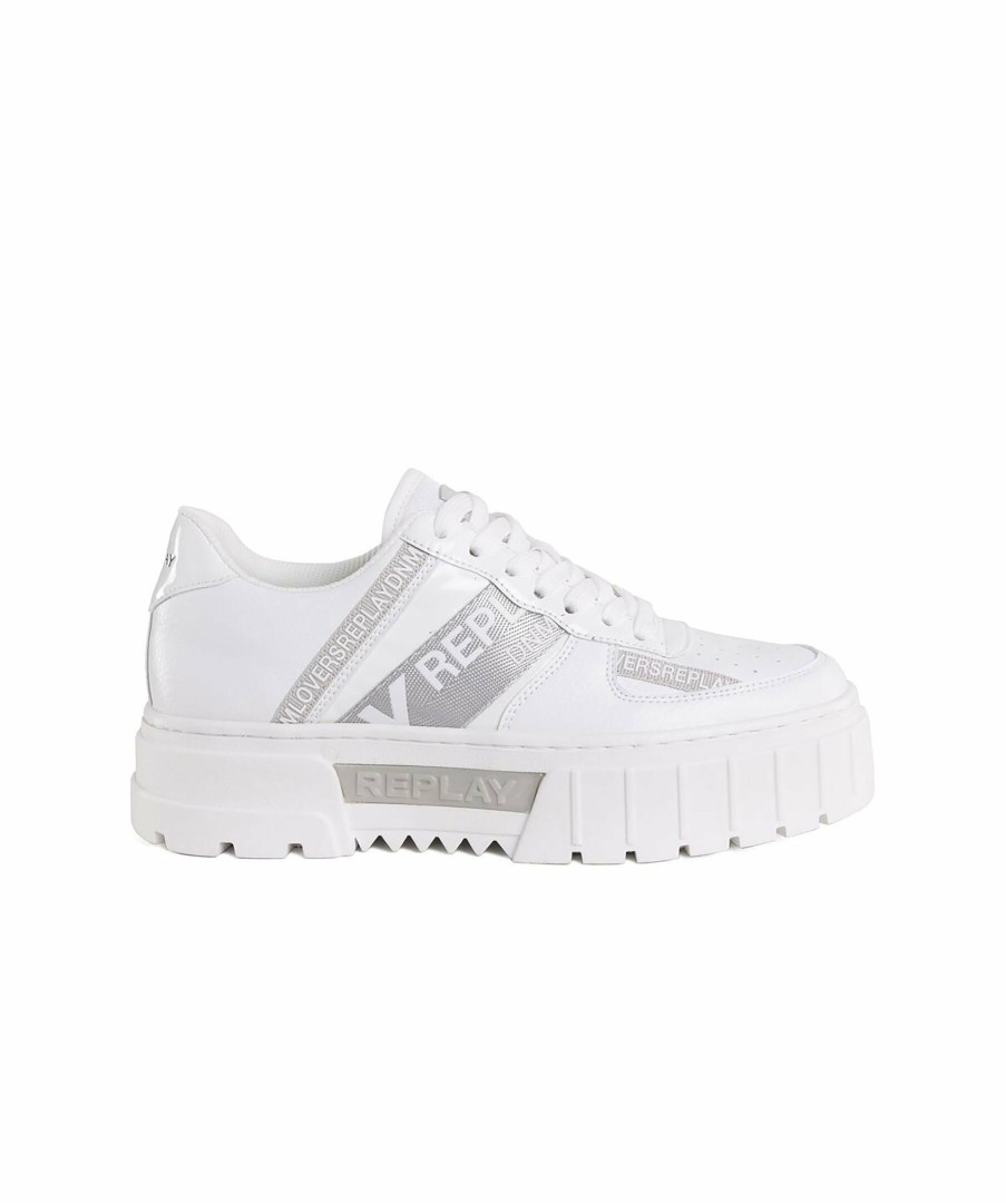 Kvinna Replay Footwear Sneakers | Disco Shield