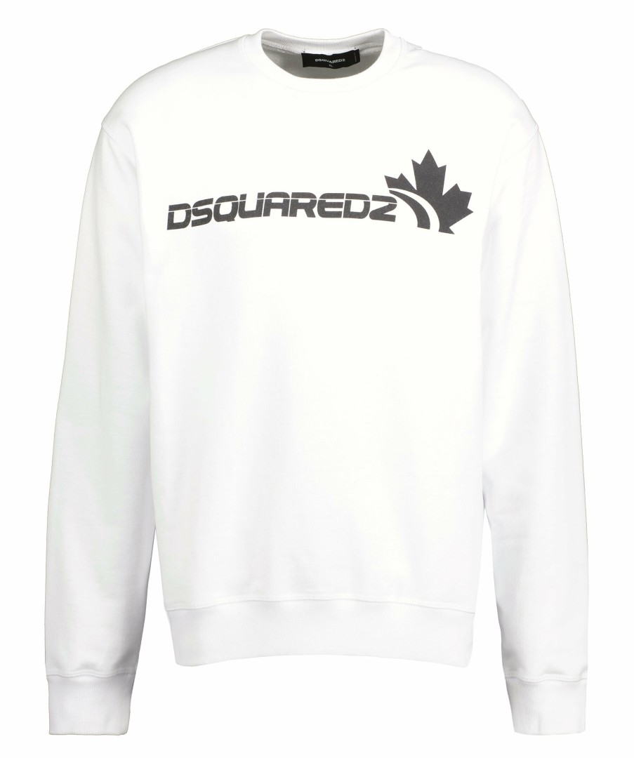 Man Dsquared2 Trojor & Hoodies | Cool Fit Sweatshirt