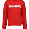 Man Dsquared2 Trojor & Hoodies | Cool Fit Crewneck