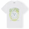 Kvinna Ganni T-Shirts | Basic Bunny Tee