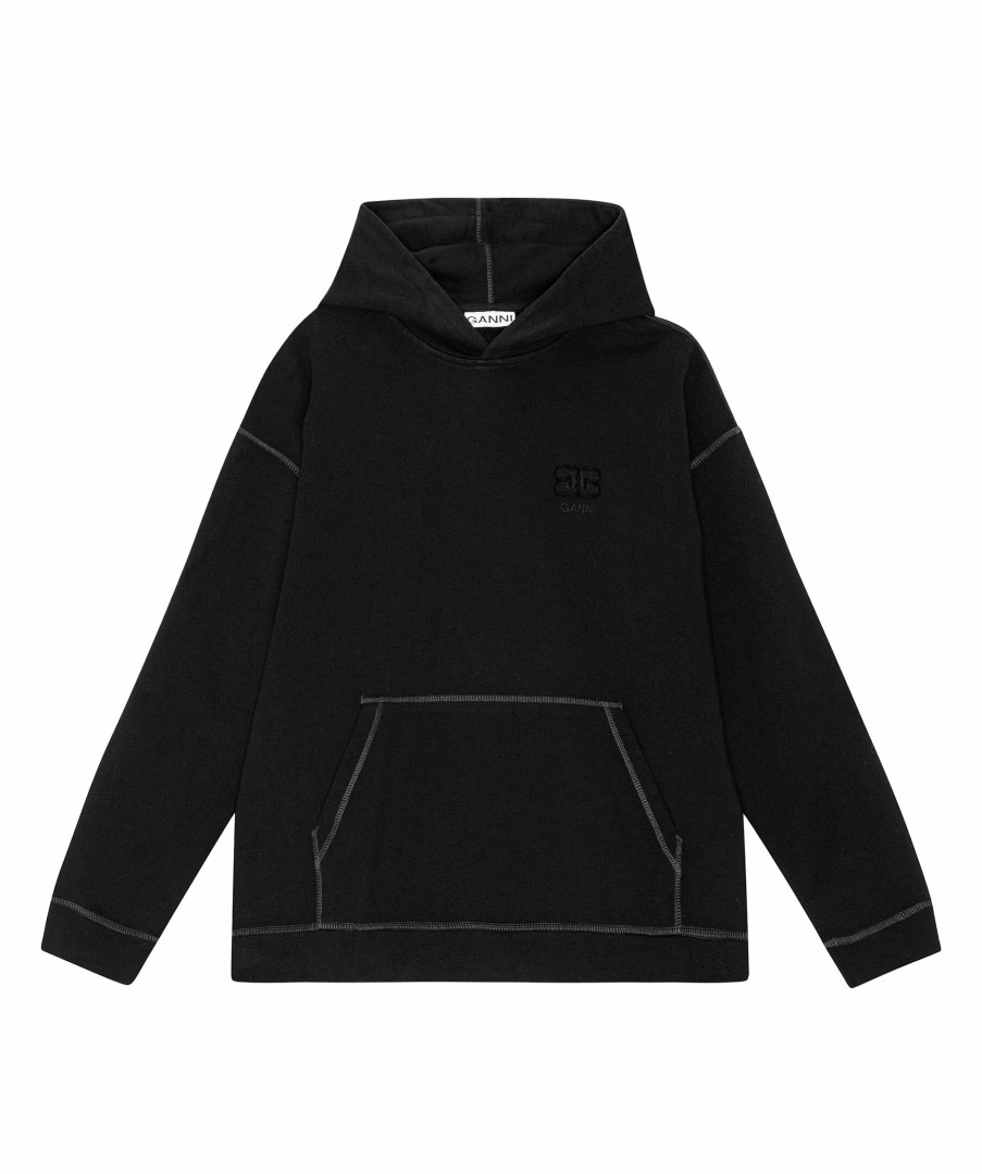 Kvinna Ganni Trojor & Hoodies | Isoli Oversized Hoodie