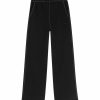 Kvinna Ganni Trojor & Hoodies | Light Isoli Wide Leg Pant