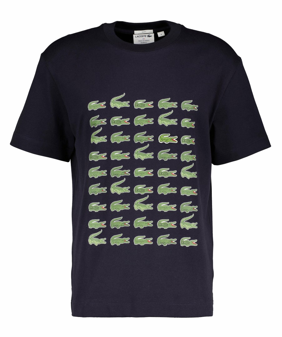 Man Lacoste T-Shirts | Multiple Logo T-Shirt