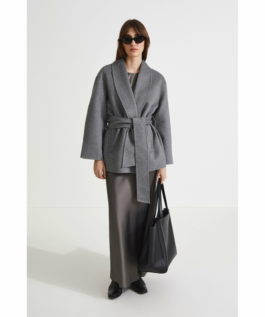 Kvinna Stylein Kappor | Tulle Wool Coat