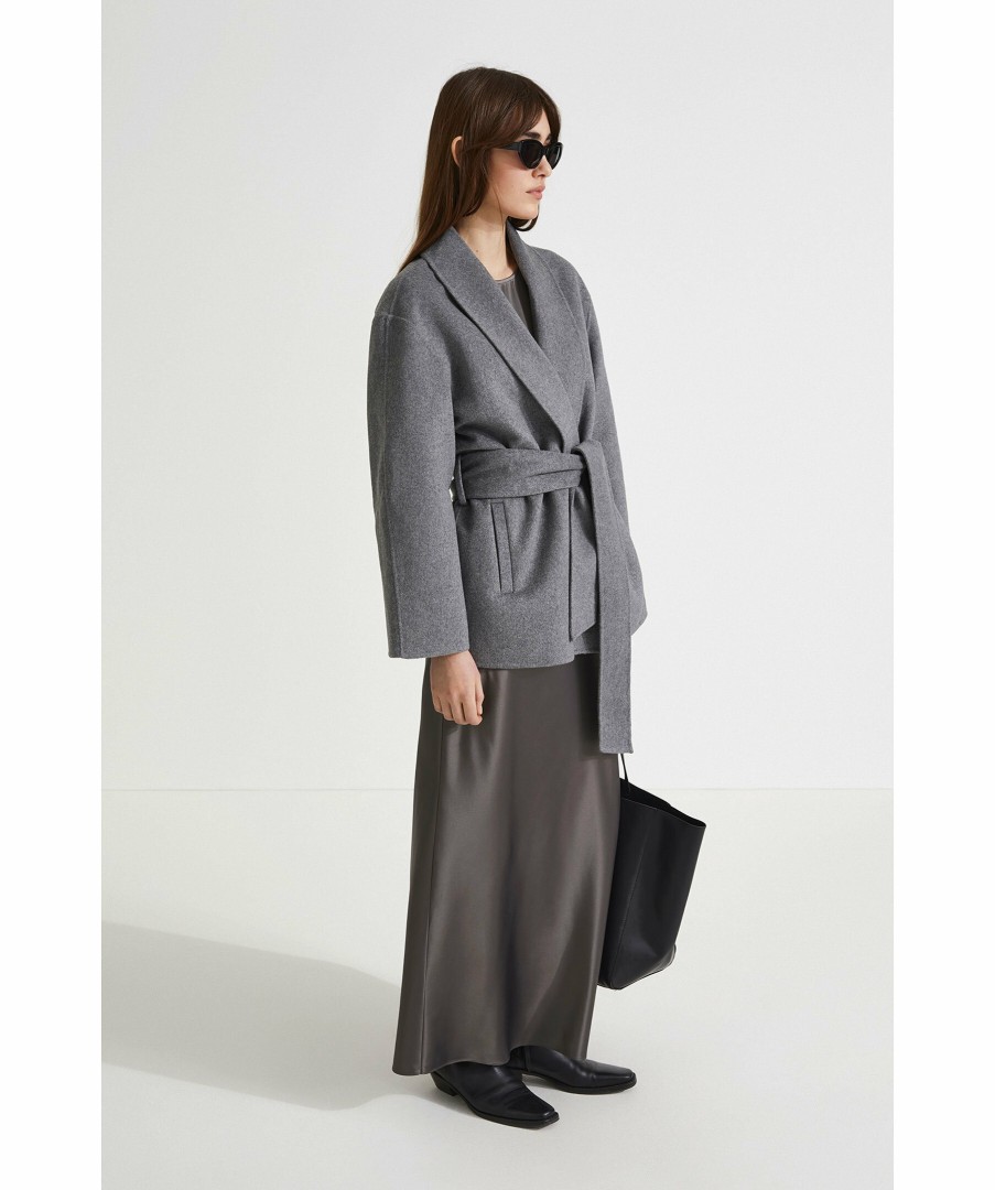 Kvinna Stylein Kappor | Tulle Wool Coat