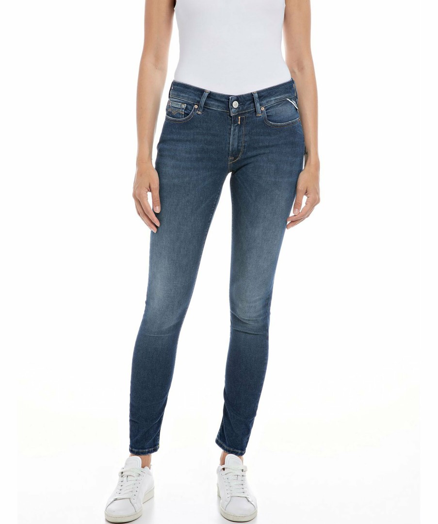 Kvinna Replay Jeans | New Luz Hyperflex Jeans