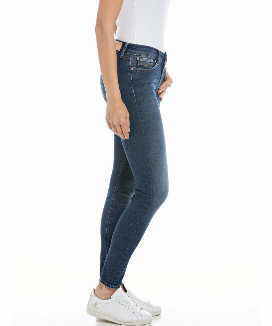 Kvinna Replay Jeans | New Luz Hyperflex Jeans