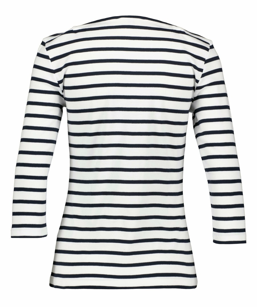 Kvinna Tommy Hilfiger Toppar | Slim Boat Neck Top