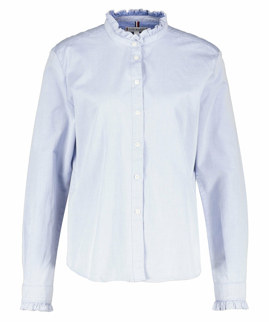 Kvinna Tommy Hilfiger Blusar | Frill Collar Blouse