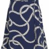 Kvinna Tommy Hilfiger Kjolar | Viscose Rope Skirt