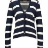 Kvinna Tommy Hilfiger Trojor & Hoodies | Soft Wool V-Neck Cardigan