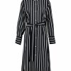 Kvinna Tommy Hilfiger Klanningar | Argyle Stripe Shirt Dress